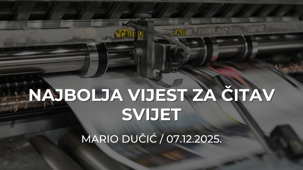 Mario Dučić - Najbolja vijest za čitav svijet
