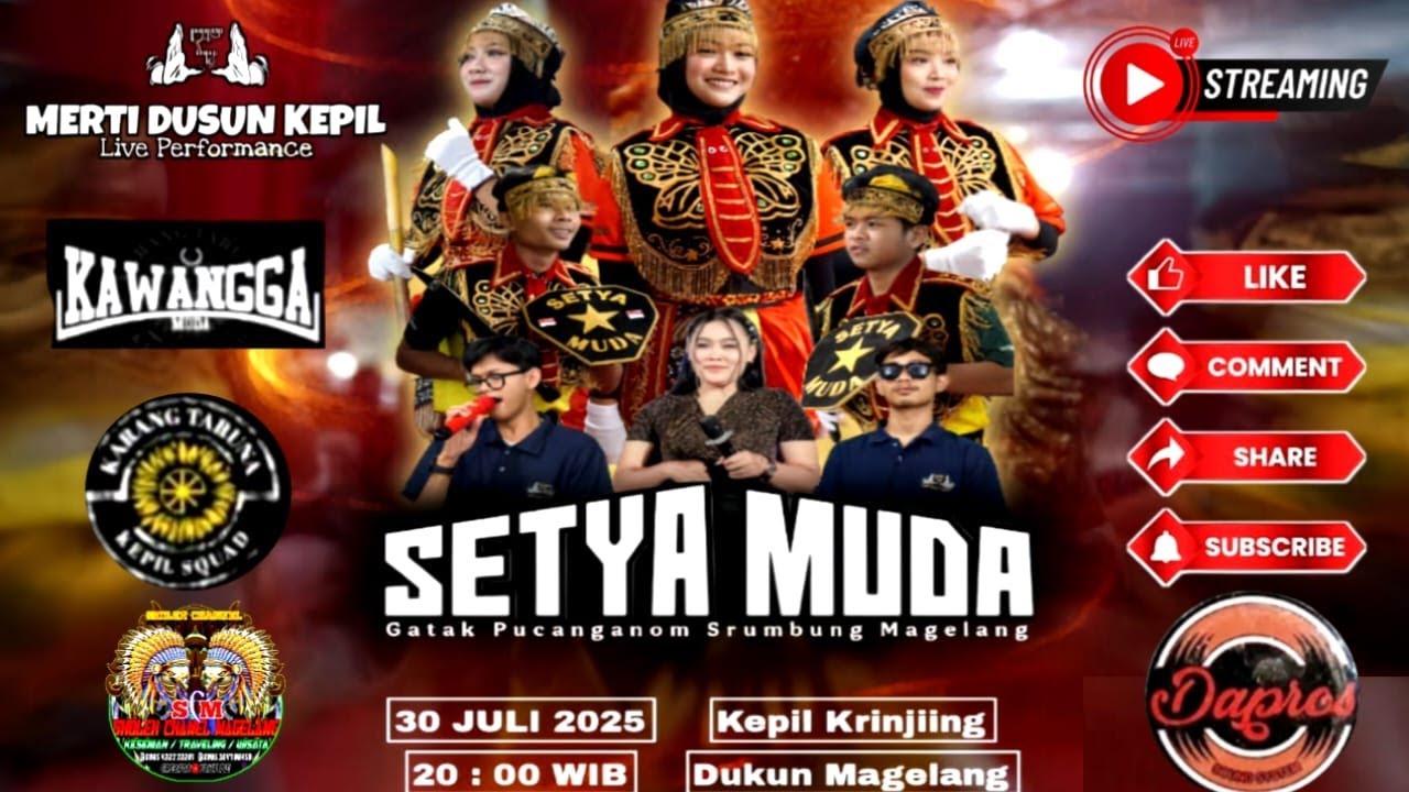 🔥LIVE STREAMING BRODUT NEW SETYA MUDA LIVE KEPIL KRINJING DUKUN MAGELANG