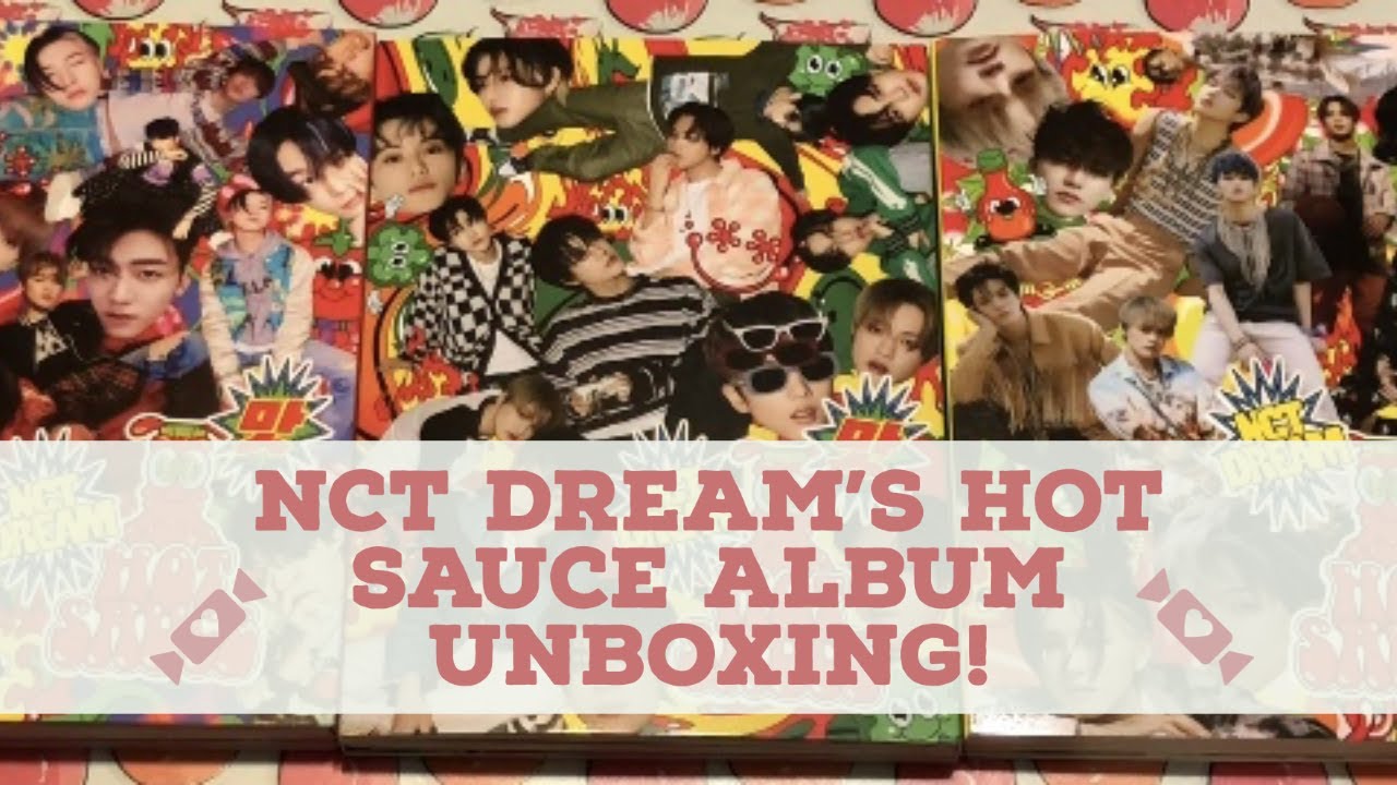 NCT Dream First Full Album Hot Sauce  Unboxing | Who did I pull?