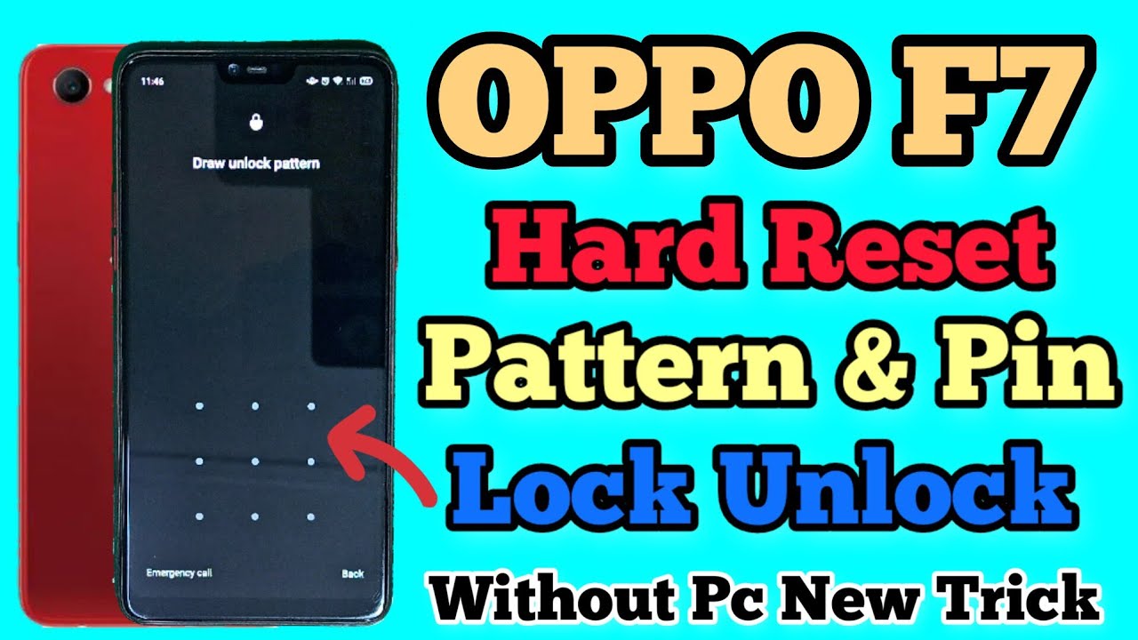 OPPO F7 || Factory Reset || Pattern Unlock || Password Lock Unlock || Without Pc || New Trick 2023.