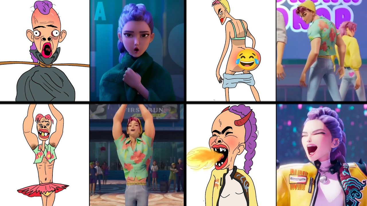 Ultimate KPop Demon Hunters Drawing Meme Compilation