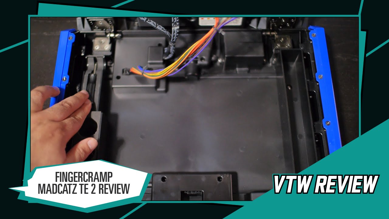 VTW Madcatz TE 2 Review Arcade Stick PS3/PS4 USF4 Fight Stick Tournament Edition HD 60FPS