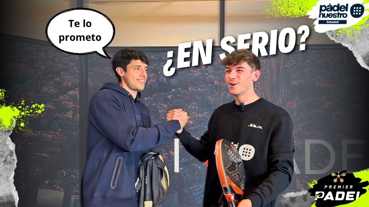 AGUSTIN TAPIA ME HACE UNA PROMESA | Vlog Sorteo del Cuadro del Premier Padel Finals