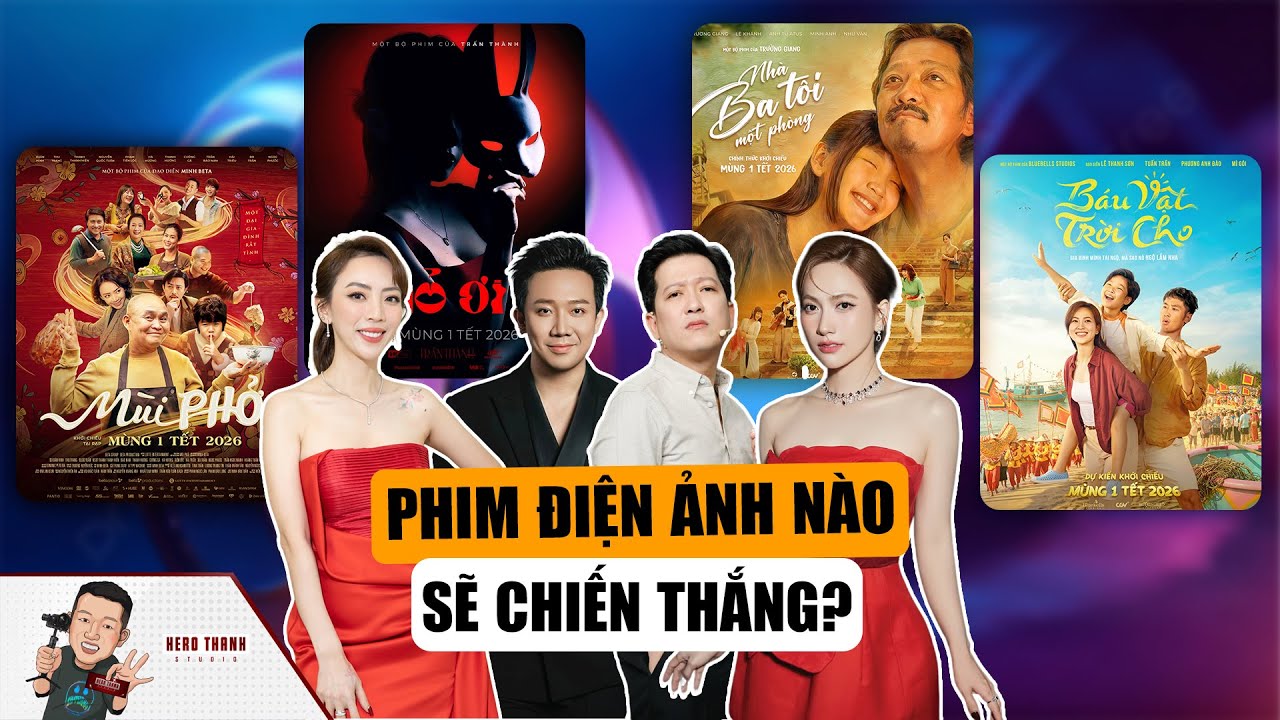 Cuộc So Găng Của 4 Tác Phẩm Việt Trên Đường Đua Phim Tết 2026: Trấn Thành, Trường Giang Ai Sẽ Thắng?