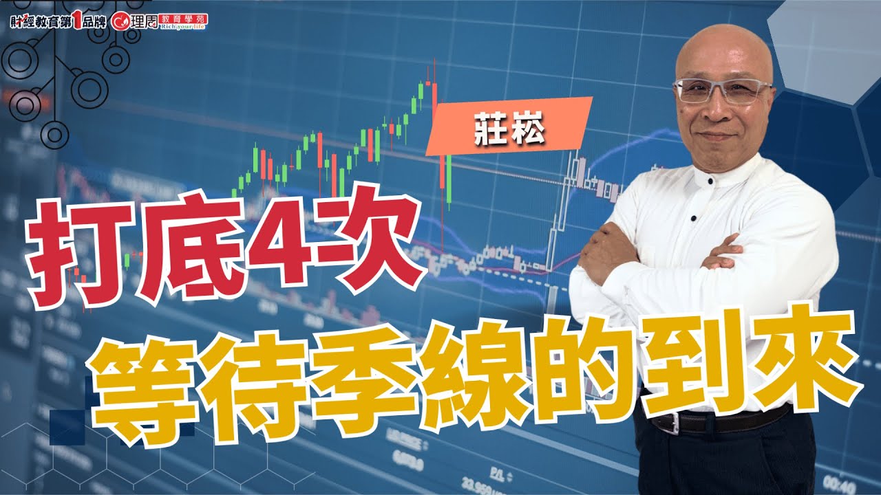 打底4次等待季線的到來 | 理周教育學苑 | 莊崧(字幕)
