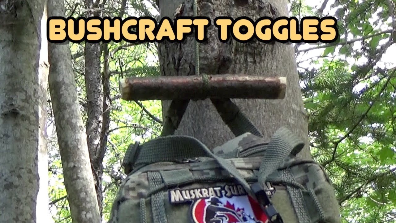 Bushcraft Toggles - A Better Way (no holes)
