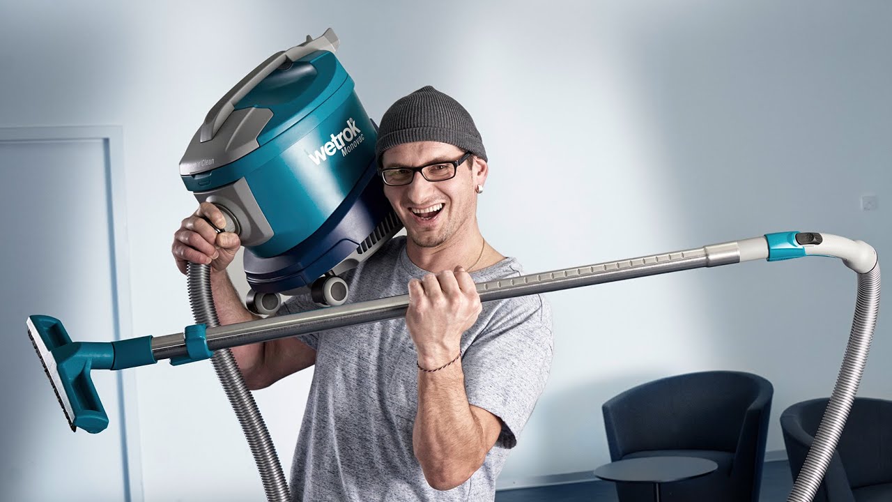 Profi-Staubsauger I Monovac Comfort und Touch’n’Clean I Anwendung