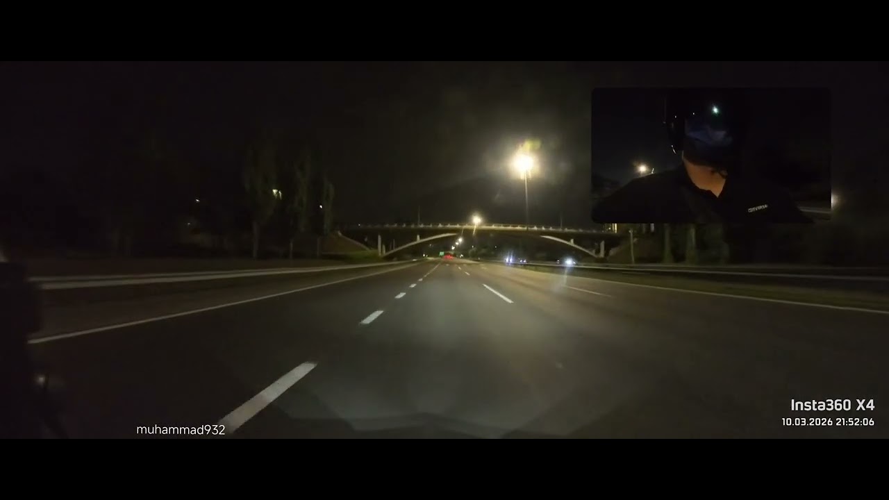 Insta360 X4 | Honda Vario 160 | 10/03/2026 #1 | Ke Mentari Court