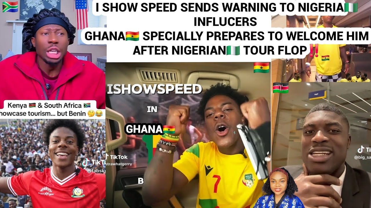 I SHOW SPEED SENDS WARNING TO NIGERIANS🇳🇬 AS GHANAIANS🇬🇭 SPECIALLY PREPARES TO WELCOME HIM