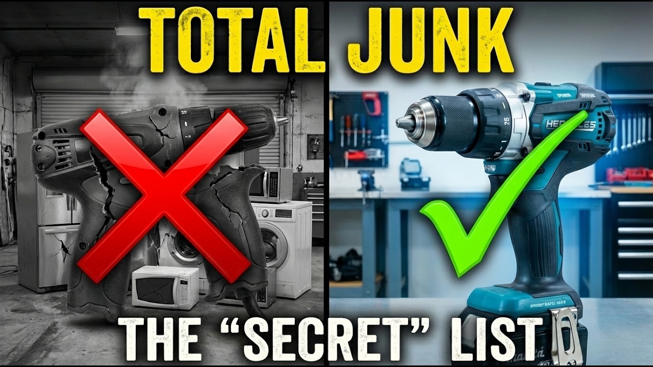 99% of DIYers Buy the WRONG Tools at Harbor Freight (Data Proves It)