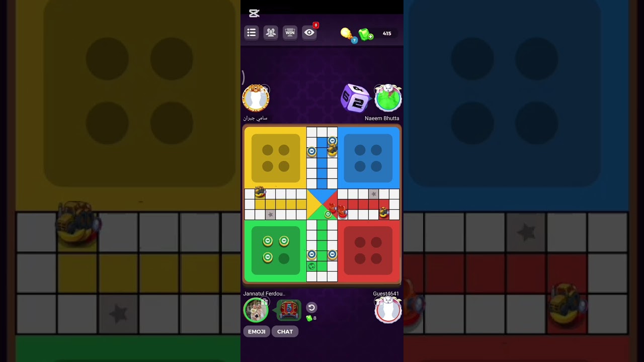 This Ludo match was insane 😰|4 Players in Ludo Game | Games