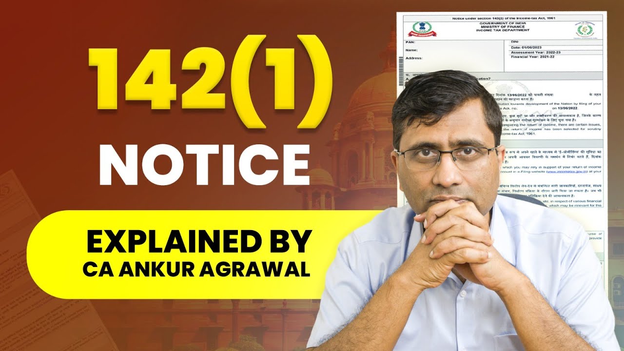Income Tax Notice 142(1)? Watch This Before You Reply – CA Explains
