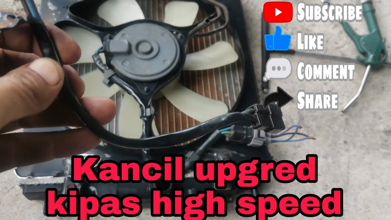Perodua Kancil Upgred Kipas High Speed 7 Bilah