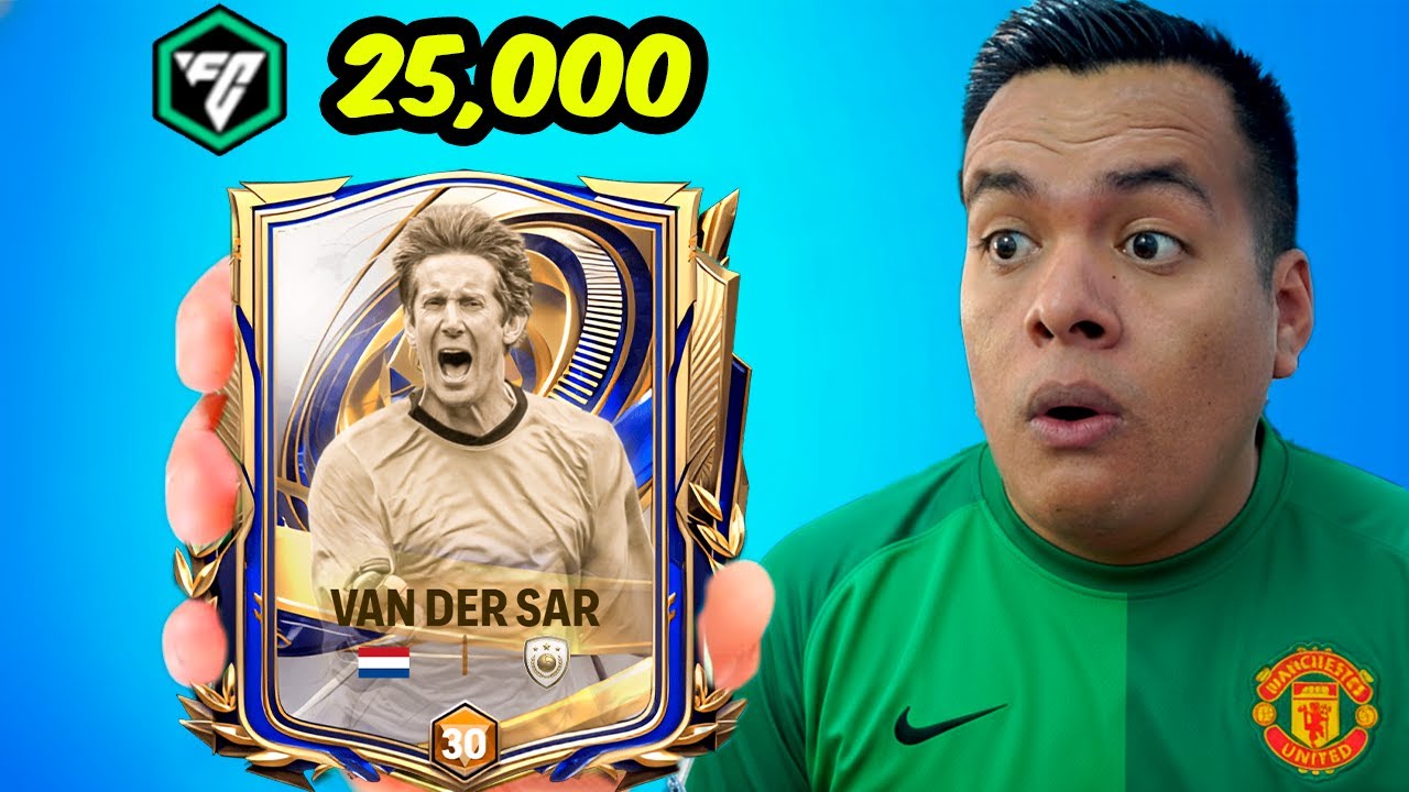 Gasté Todos mis FC POINTS en la TOTY BOX de VAN DER SAR en FC Mobile
