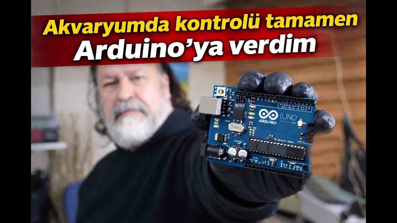 “Akvaryumda kontrolü tamamen Arduino’ya verdim”   Hemde tam gün simulasyonu yapmak artık mümkün..