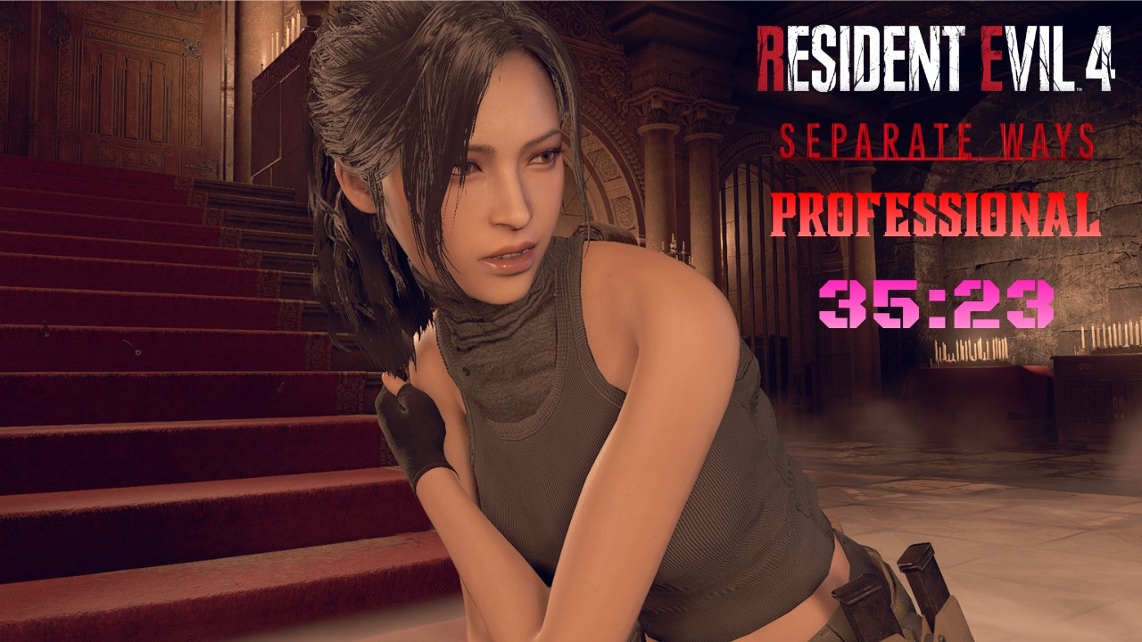RE4R Separate Ways Any% Pro Speedrun 35:23 IGT