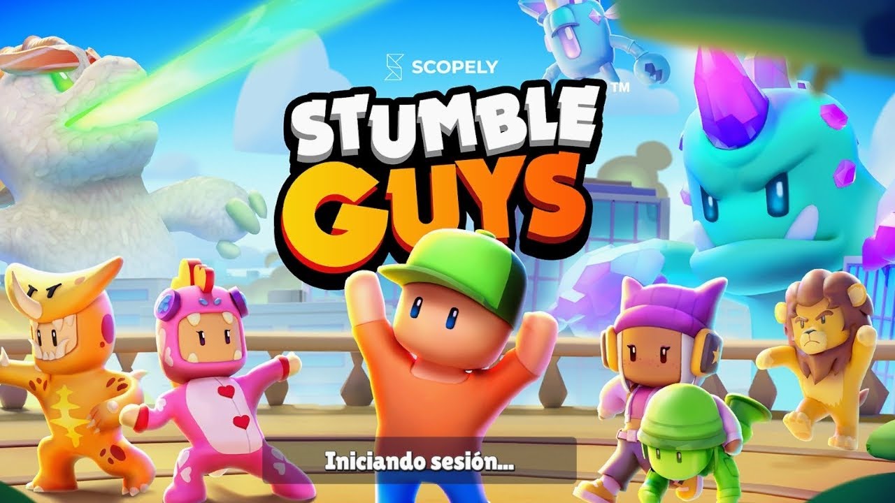 Jugando stumble guys parte 1
