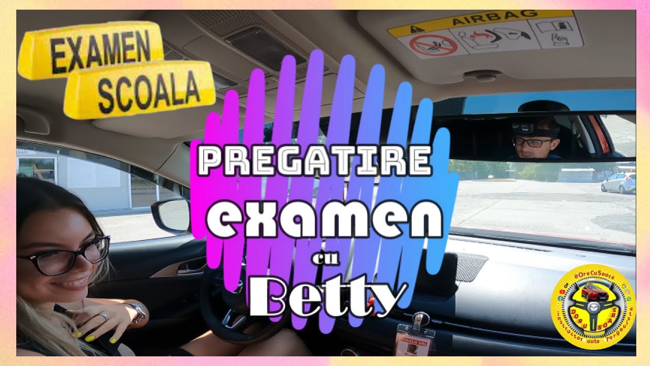 Pregatire examen cu Betty👉 indicatiile politistului, asigurare, acordare prioritate, viteza