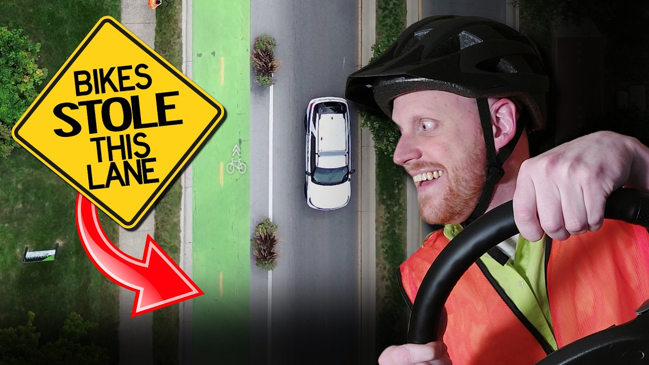Drivers Were HAPPIER After Bikes Stole Their Lane