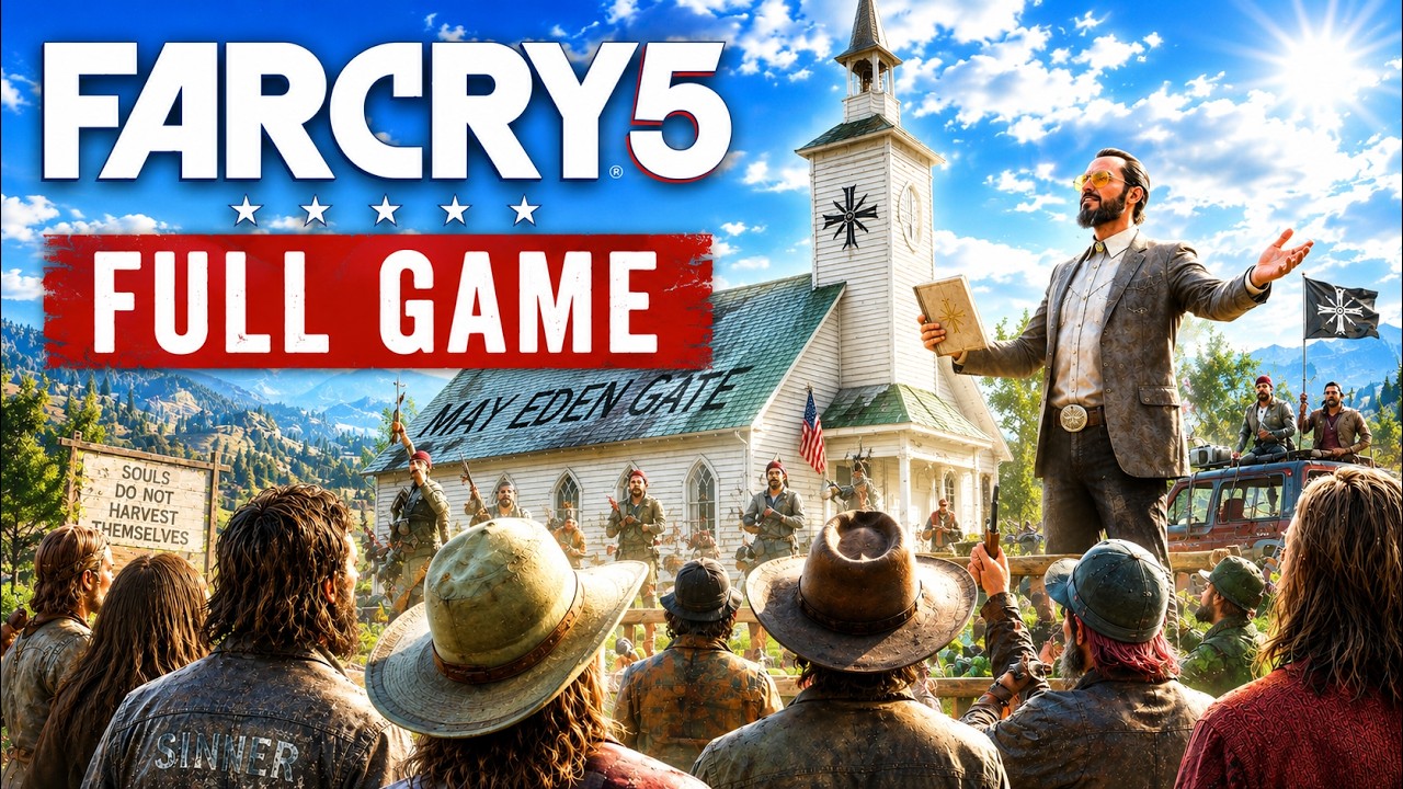 Far Cry 5 - Full Game | Longplay Walkthrough Gameplay | Full Main Story | 4K 60FPS