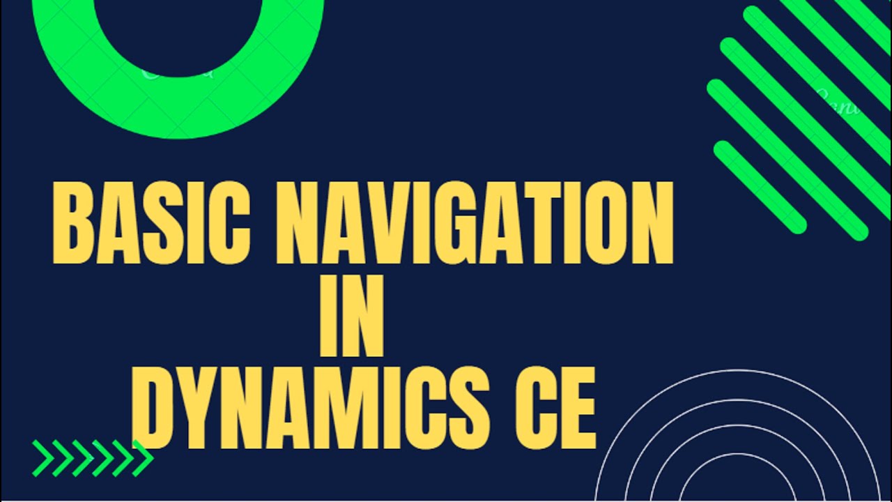 Изучение навигации в Dynamics CRM: Dynamics Customer Engagement
