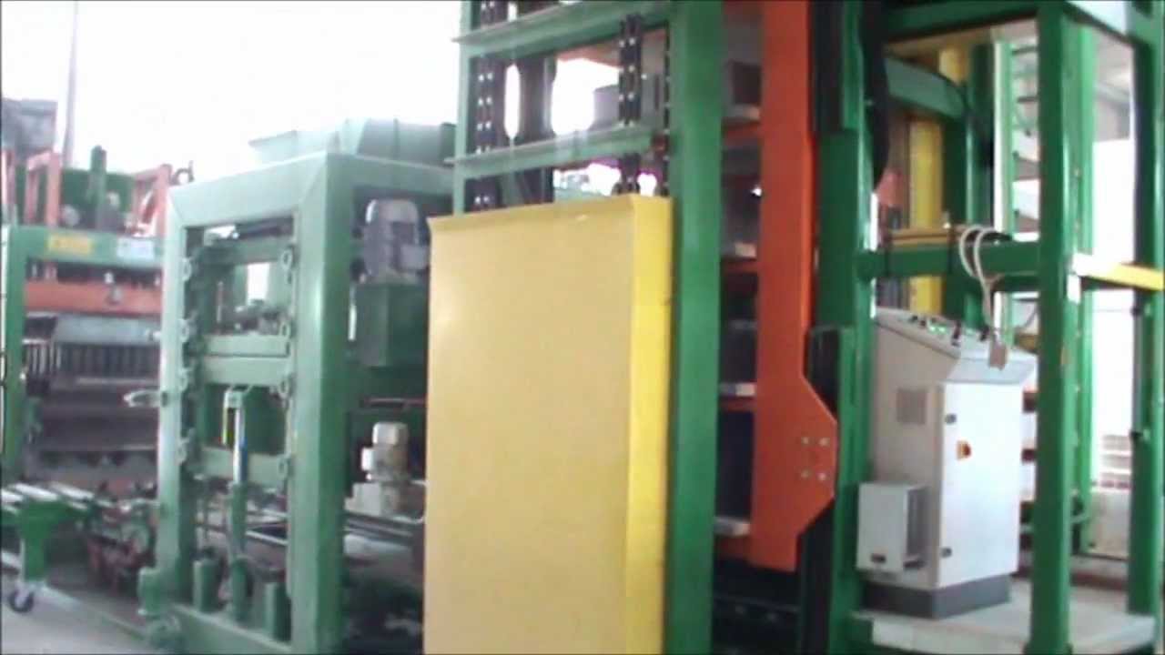 LOREV LC100 - Stationary Block Machine System - Presse Fixe pour de blocs de béton