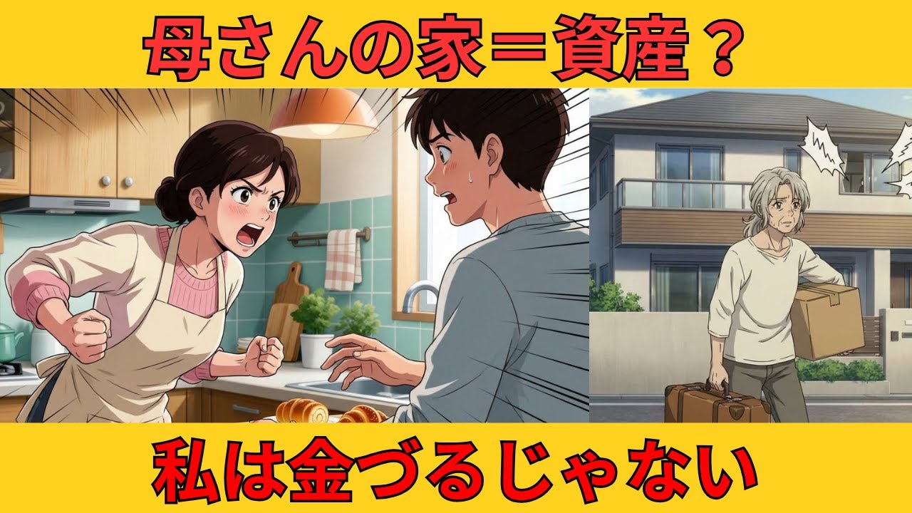実の息子が言い放った――「母さんの家は俺たちの資産だろ？」同居3ヶ月で目が覚めた私
