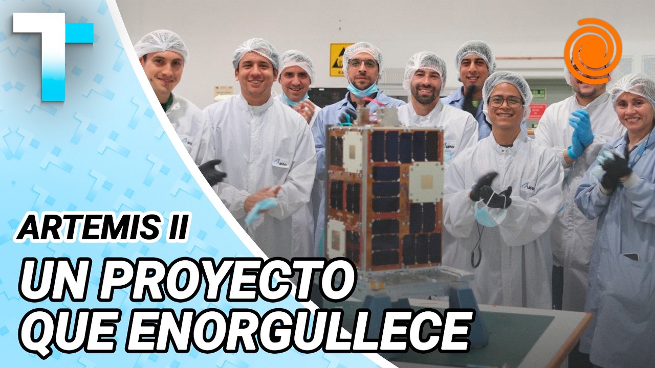 Así es Atenea, el satélite con sello cordobés que integra una misión HISTÓRICA a la Luna