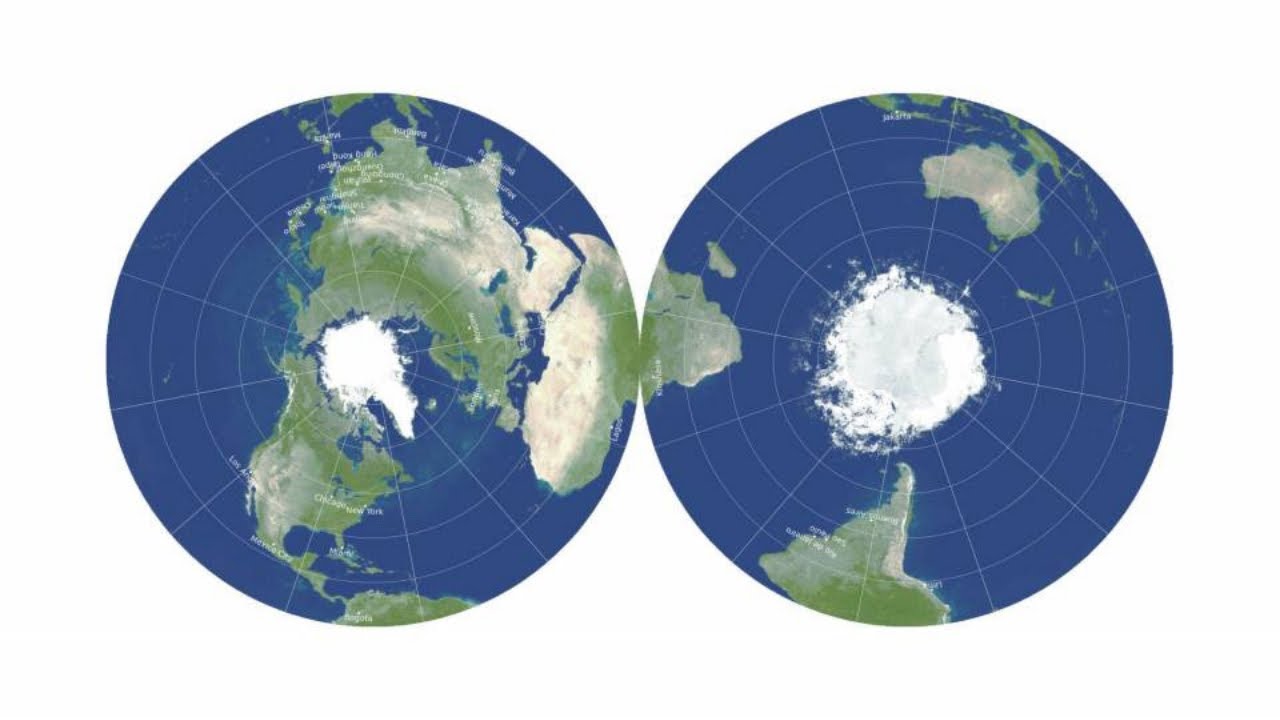 'Radically Different': This Could Be The Most Accurate Flat World Map Ever Made