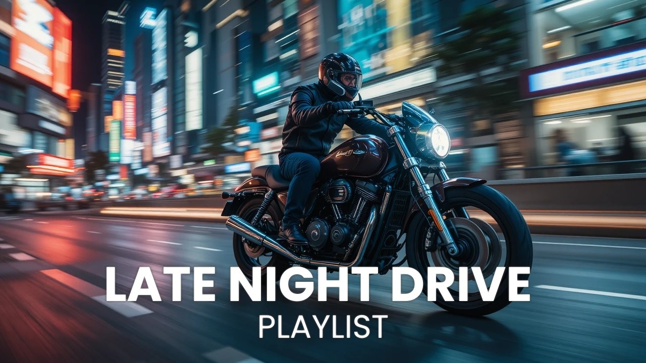 Night Drive Music 🌙 | Deep Focus Synthwave for Studying, Coding & Late Night Flow
