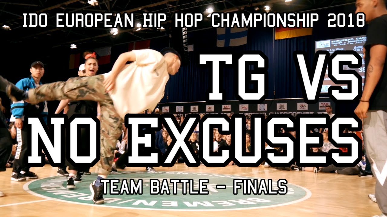 TG vs No Excuses - Team Battle Finale - European Hip Hop Champinship 2018