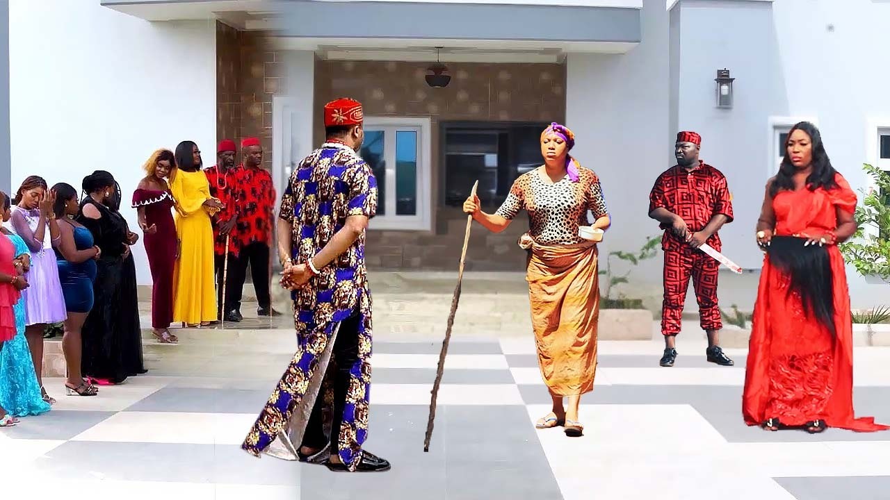 On His Return From Abroad D Prince Fell In Love At First Sight With A Blind Beggar | Nigerian Movie