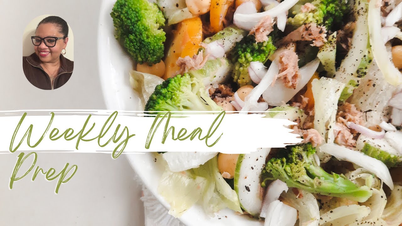 Meal Prep - What I eat in a week to build muscle and lose fat as a woman over 50.