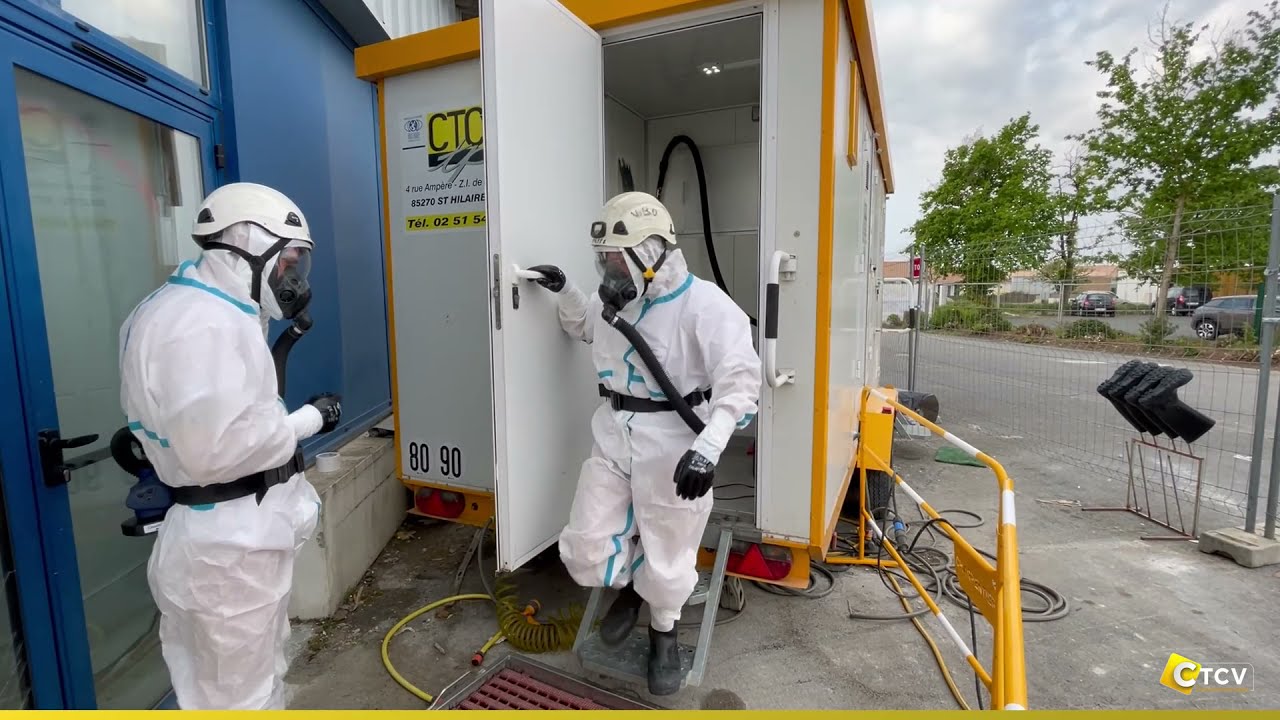 Equipements d&eacute;samiantage / CTCV TP