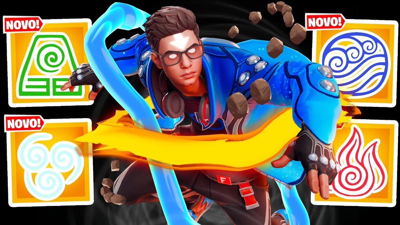 Os Poderes do Avatar voltaram ao Fortnite!