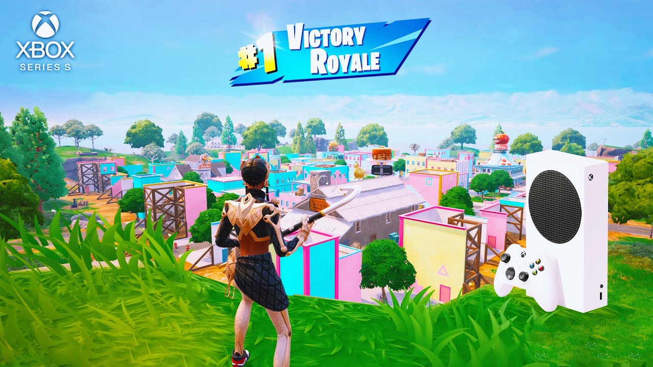 Xbox Series S Fortnite Reload Gameplay (4K 120FPS)