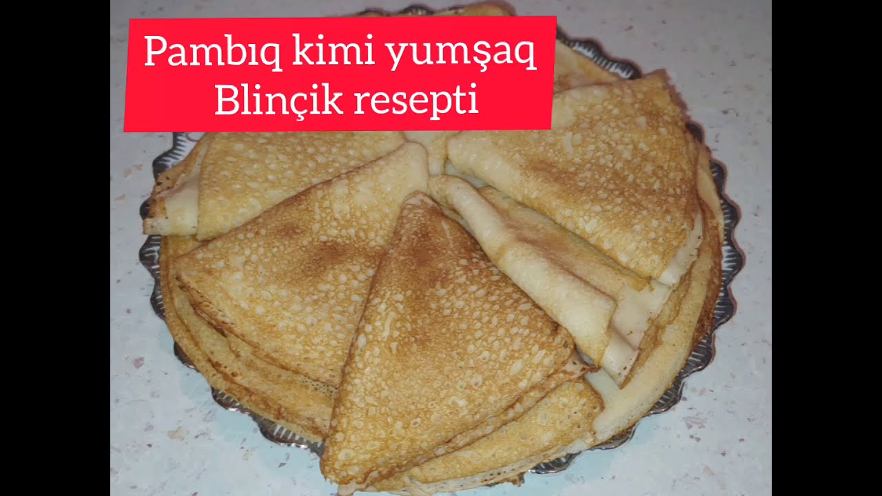 🔴 Blinçik xəmirinin hazırlanması.🥞 Möhtəşəm xəmir.100% bəyənəcəksiniz.Идеальные, тонкие блины ....