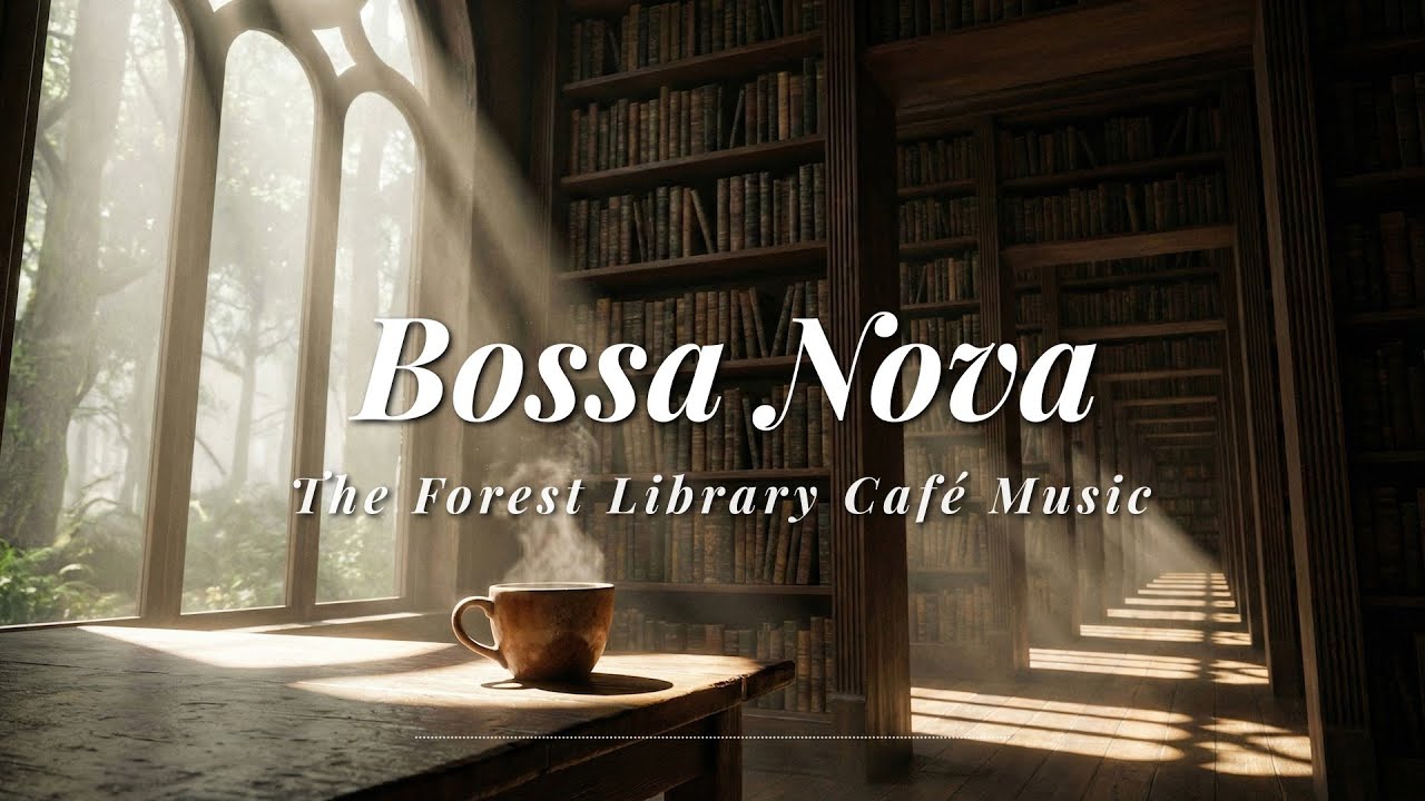 Deep Focus Bossa Nova - The Forest Library Café Music for Study and Reading