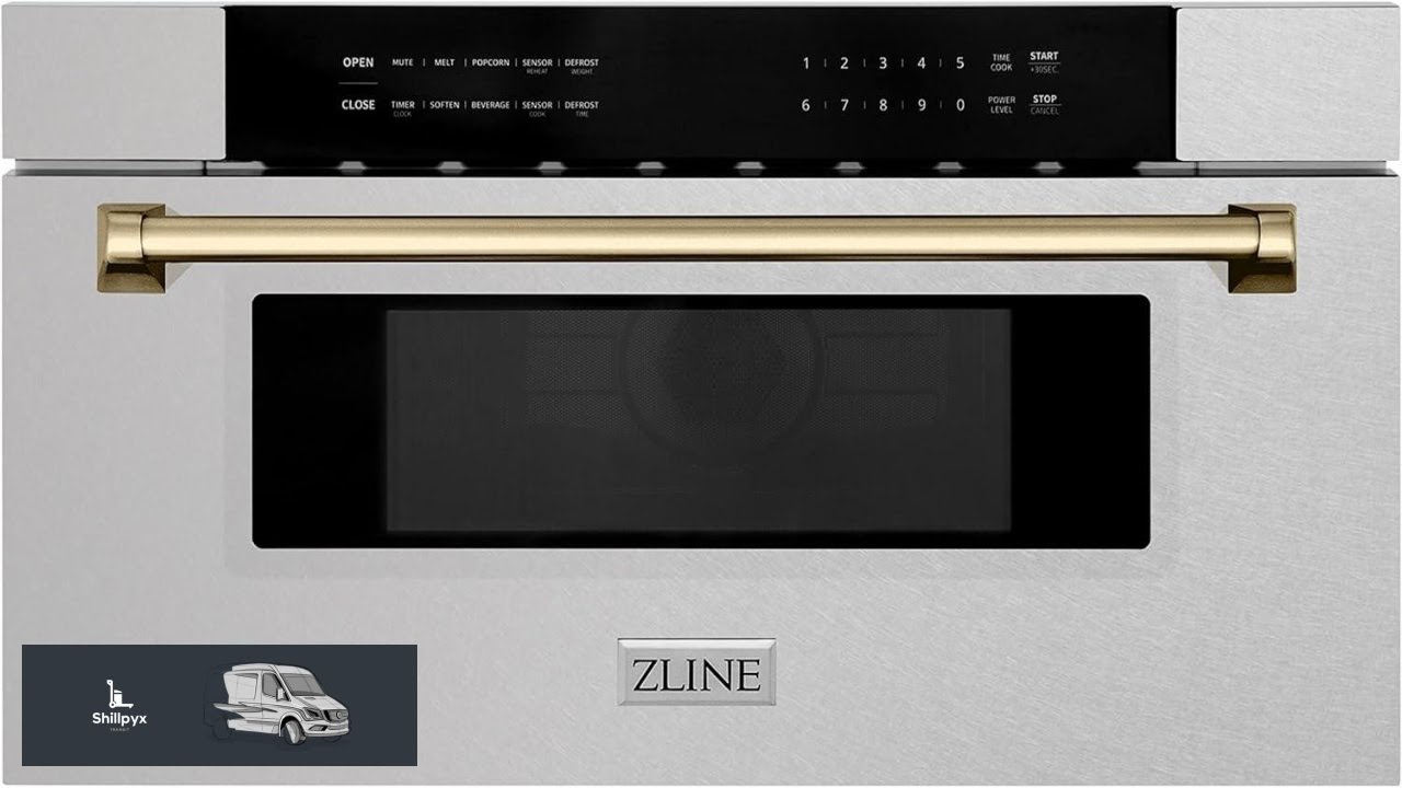 ZLINE Autograph Edition 30 in. 1.2 cu. ft. Built In Microwave Drawer in