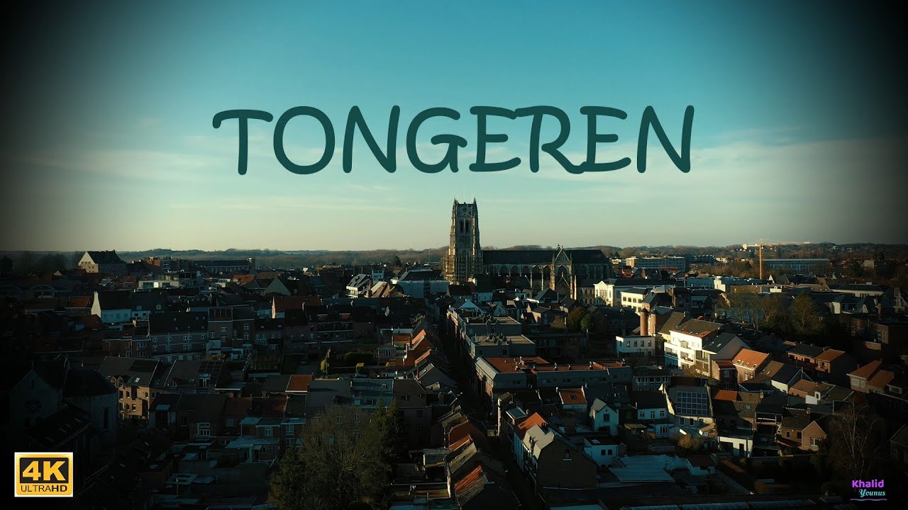 Tongeren one of the beautiful place in Belgium (4k). Tongeren in de lente.