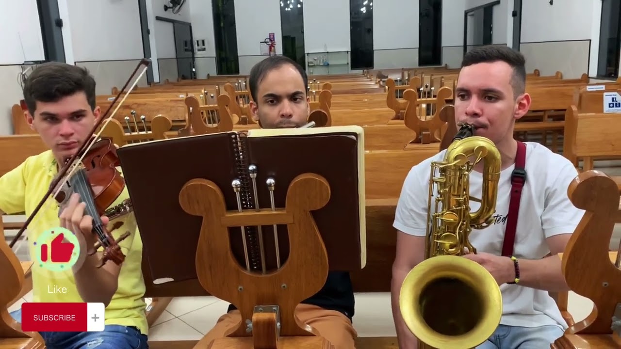 HINO 470- SAX BARÍTONO TOCADO NA TESSITURA CORRETA! BAIXO MAGNÍFICO!!!