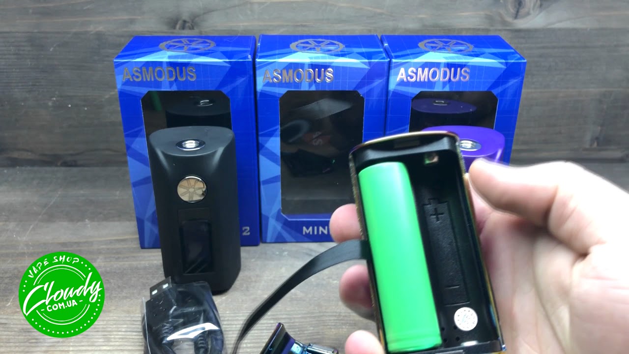 Обзор ASMODUS   MINIKIN V2 180W TOUCH SCREEN