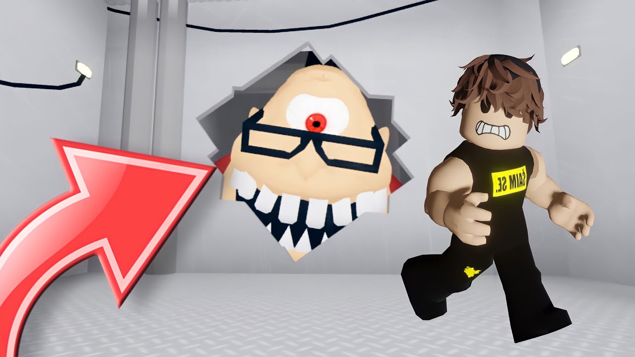 Bežim od Smrdljivog Učitelja ￼🤮 Roblox