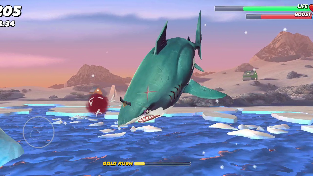 Hungry shark world Arctic Ocean music