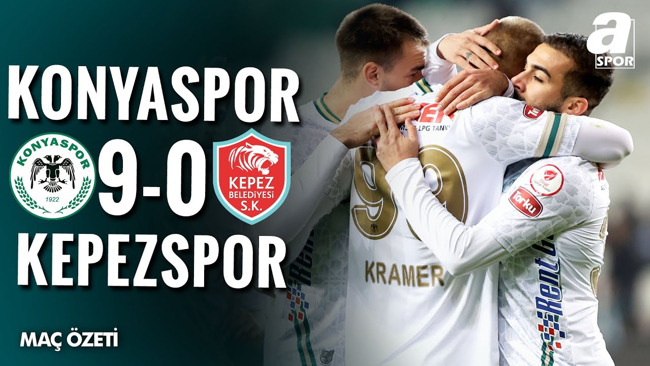 Konyaspor 9-0 Kepezspor | MAÇ ÖZETİ | Ziraat Türkiye Kupası 4. Tur Maçı | 04.12.2024