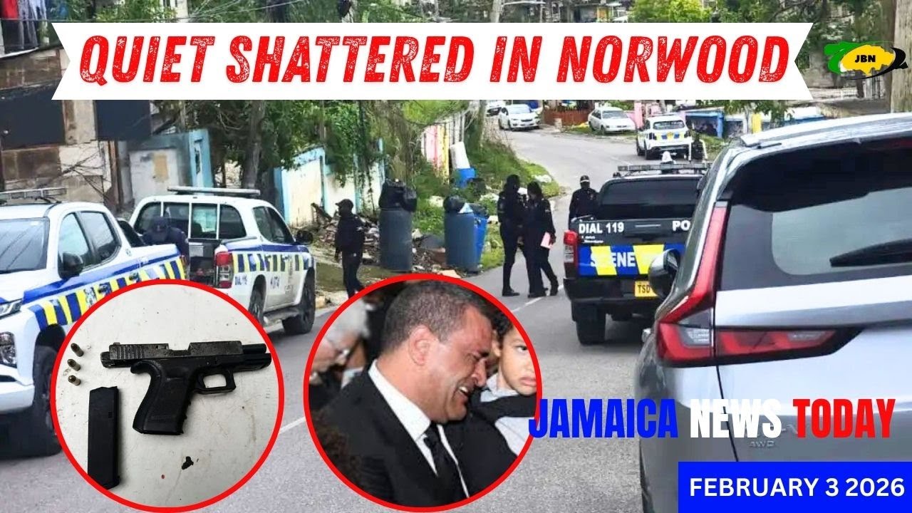 Jamaica News Today Tuesday February 3, 2026 | Elderly man killed in crash| Man cut down by cops/JBNN