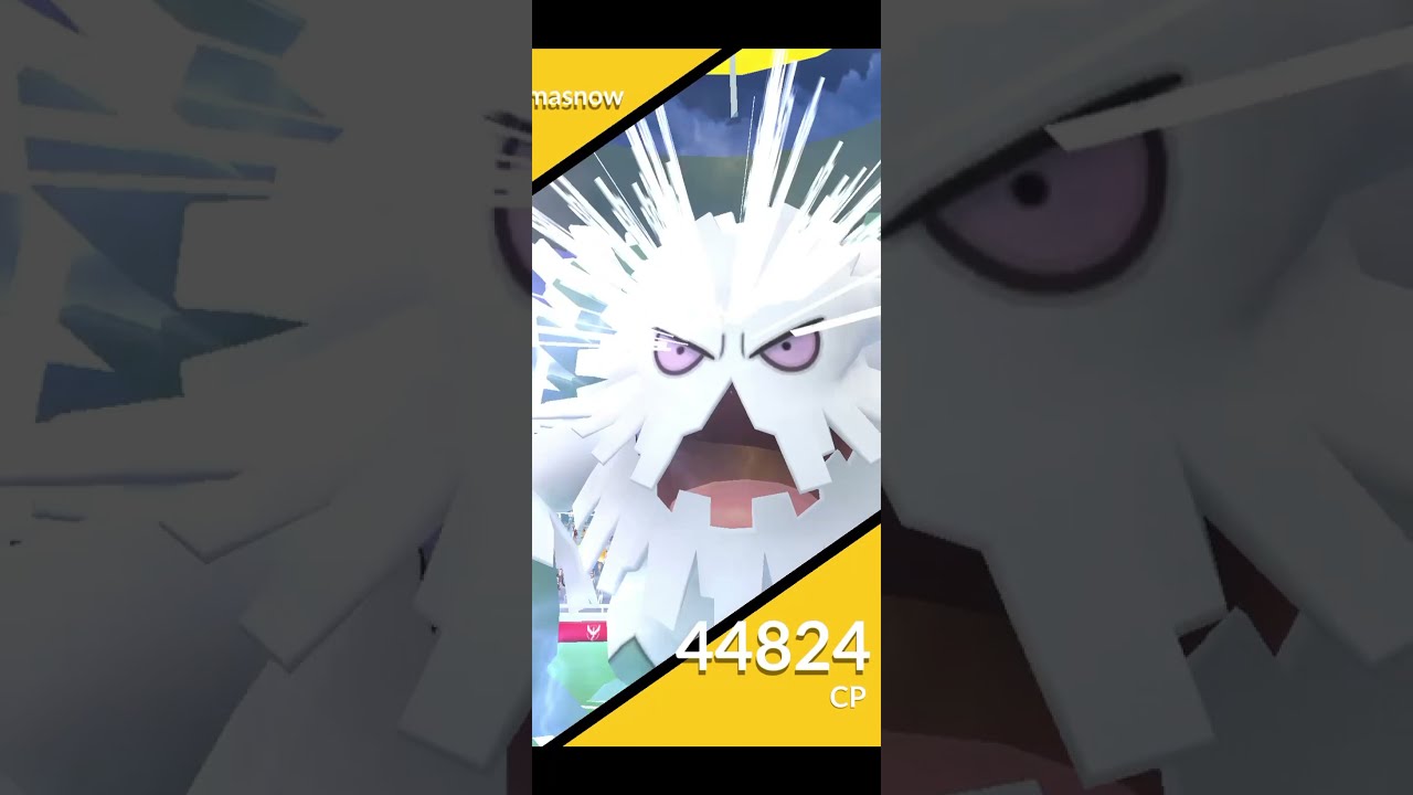 Mega Abomasnow Raid Pok&eacute;mon GO - Mega Abomansnow Mega Raid Battle | メガユキノオー【ポケモンGO】#MrZafior