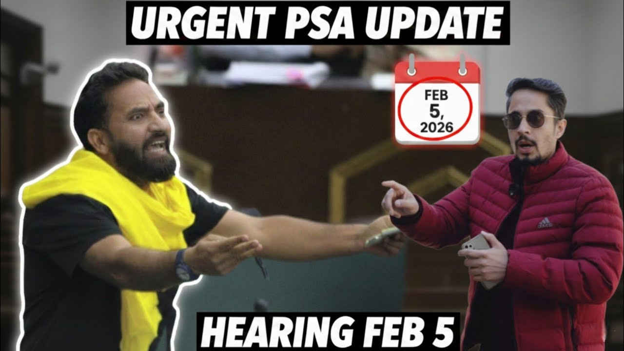Mehraj Malik PSA Case Latest Update: Hearing on Feb 5, 2026