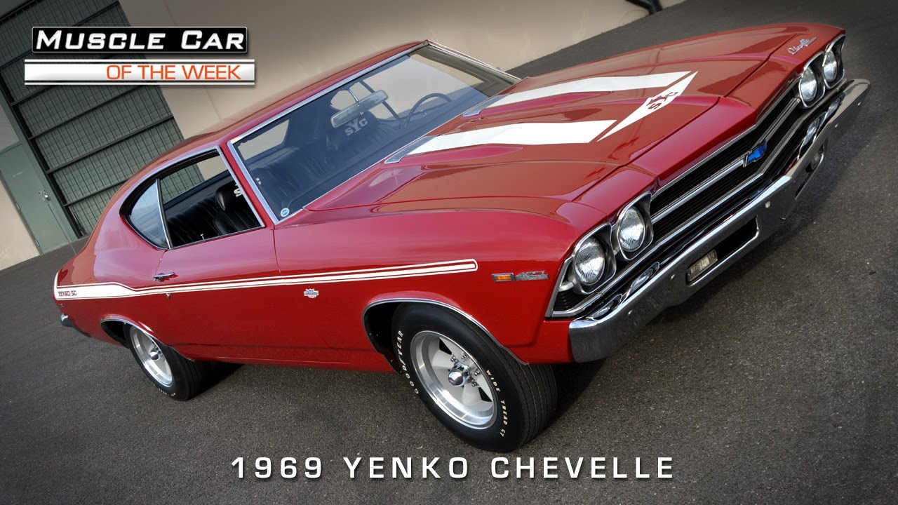 Видео «Маслкар недели» №49: Chevelle Yenko 427 1969 года