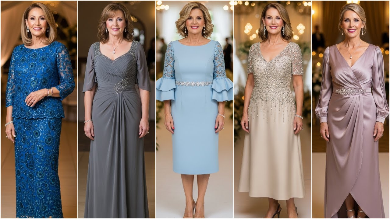 Наряды для матери жениха: элегантные идеи свадебных платьев, цвета и советы по стилю для любого т...